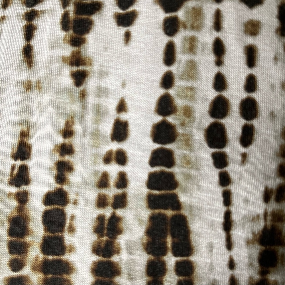 LOGO Lori Goldstein Tie Dye Like Long Sleeves Tunic  With Contrast Hemline SZ XL - Picture 9 of 13
